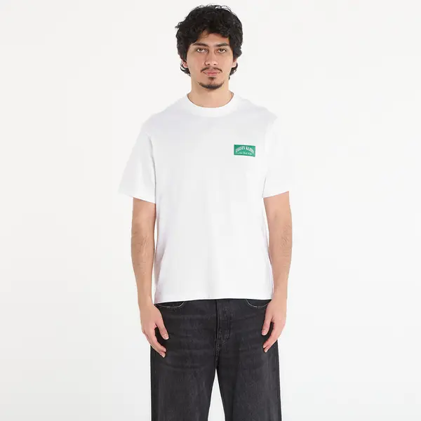 Calvin Klein Тениска Calvin Klein Jeans Ss 20S Easy Collegiate Tee White M