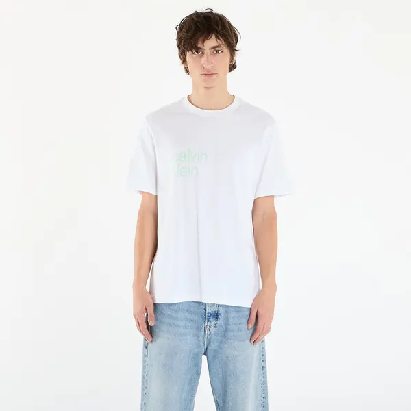 Calvin Klein Тениска Calvin Klein Jeans Ss 20S Io Ck Graphic Tee White S