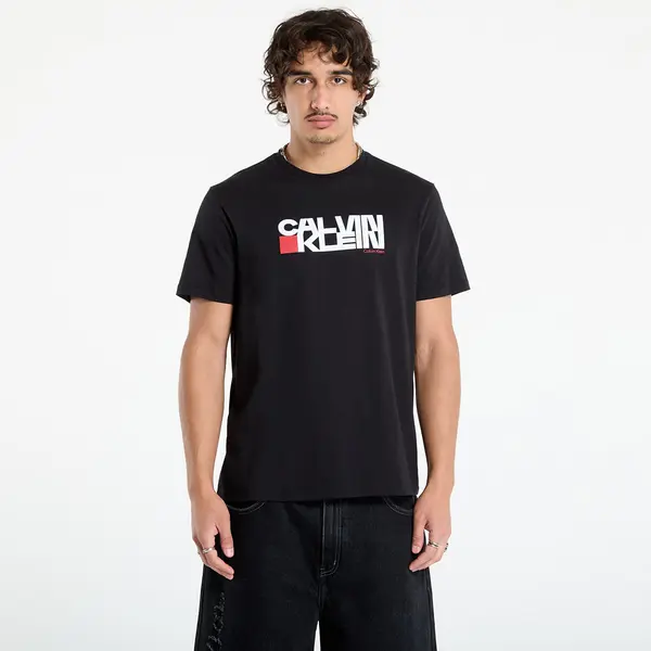 Calvin Klein Тениска Calvin Klein Jeans SS Redbox Graphic Tee Black S