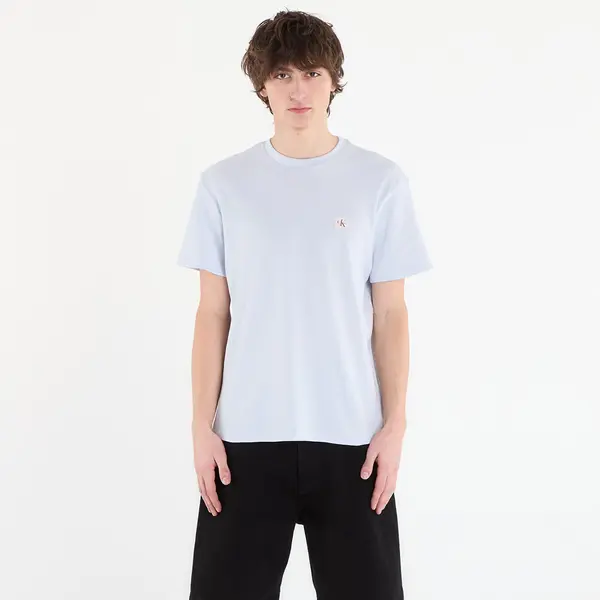 Calvin Klein Тениска Calvin Klein Jeans Ss Waffle Badge Crew Tee Blue L