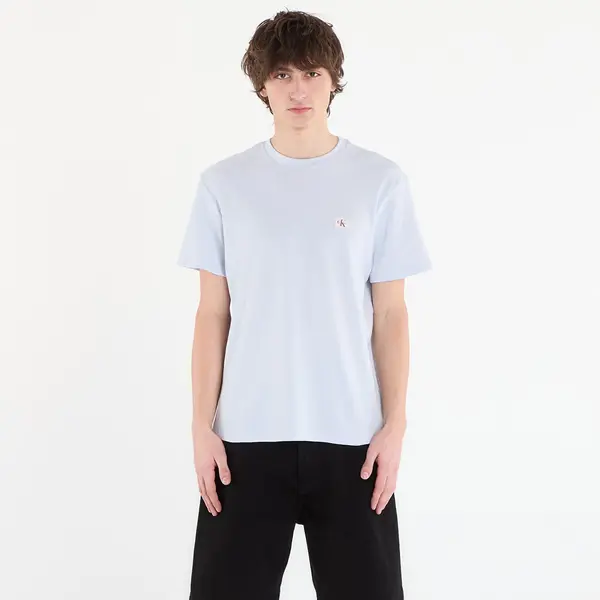 Calvin Klein Тениска Calvin Klein Jeans Ss Waffle Badge Crew Tee Blue XL