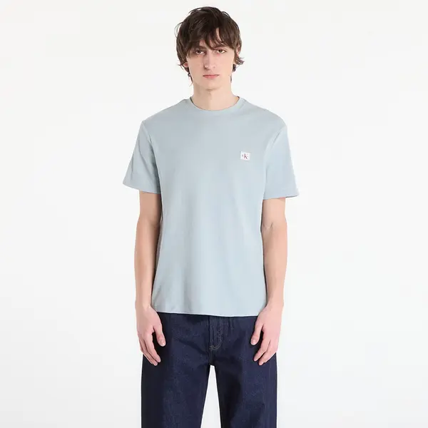 Calvin Klein Тениска Calvin Klein Jeans Ss Waffle Badge Crew Tee Gray M