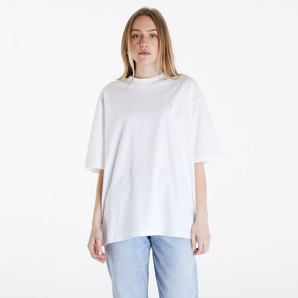 Calvin Klein Тениска Calvin Klein Jeans Warp Logo Boyfriend T-Shirt White M