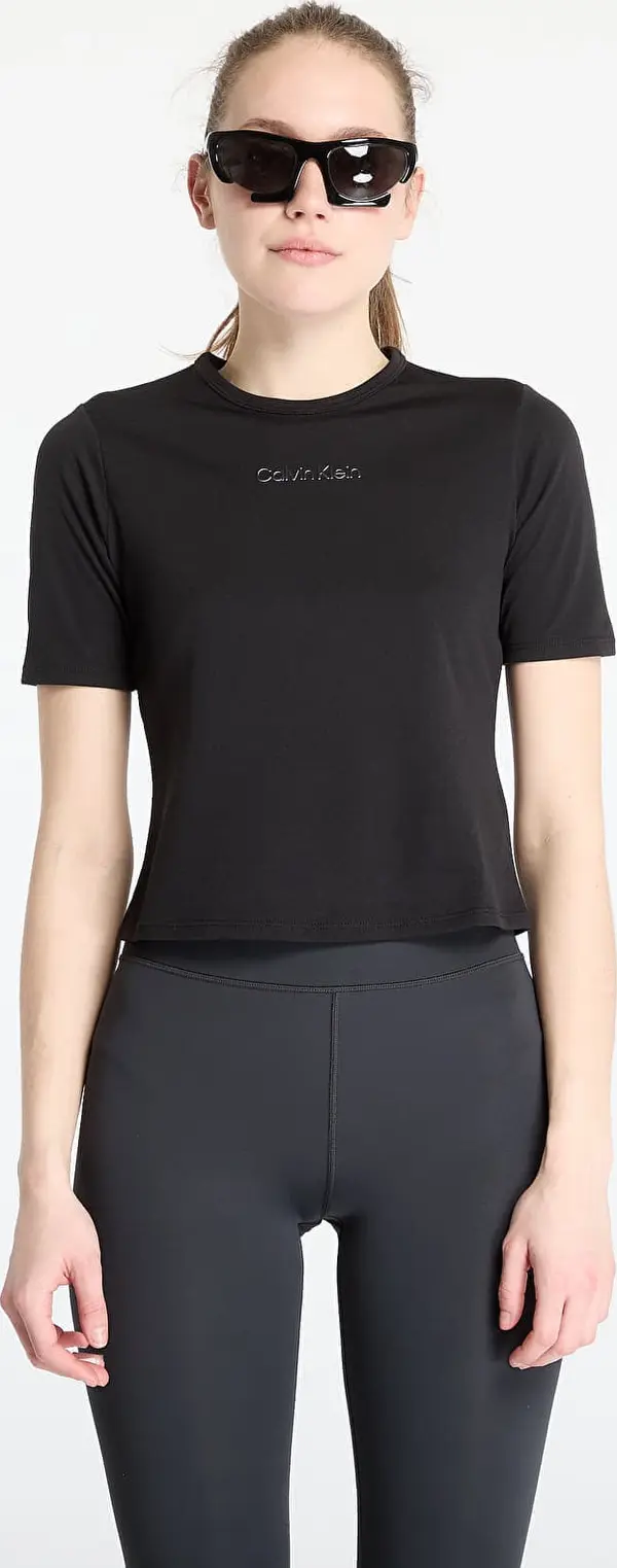Calvin Klein Тениска Calvin Klein Sport Short Sleeve Tee Black XS
