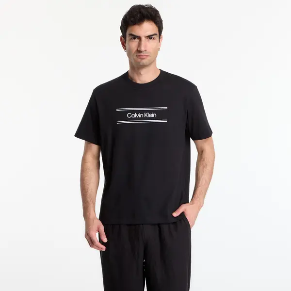 Calvin Klein Тениска Calvin Klein Ss 20S Eu Spw Standard Graphic Tee Black M
