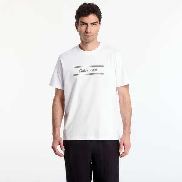 Calvin Klein Тениска Calvin Klein Ss 20S Eu Spw Standard Graphic Tee Bright White M
