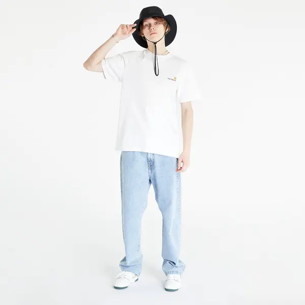 Carhartt WIP Тениска Carhartt WIP American Script Short Sleeve T-Shirt UNISEX White XL