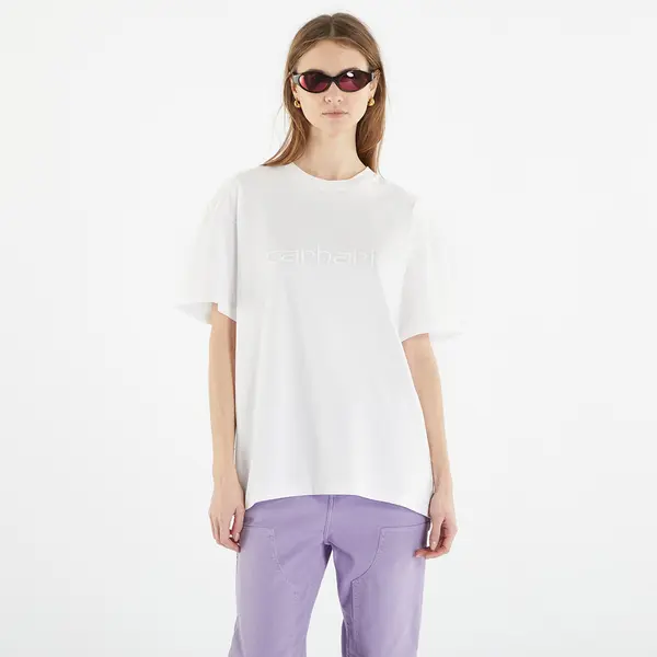 Carhartt WIP Тениска Carhartt WIP Duster Short Sleeve T-Shirt UNISEX White Garment Dyed XS
