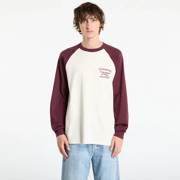 Carhartt WIP Тениска Carhartt WIP L/S Alston T-Shirt UNISEX Wax/ Rondo L