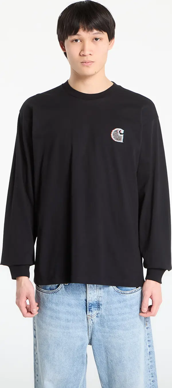 Carhartt WIP Тениска Carhartt WIP L/S Mind Your Head T-Shirt UNISEX Black S