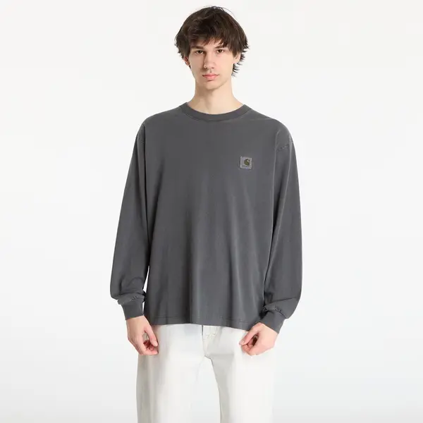 Carhartt WIP Тениска Carhartt WIP L/S Nelson T-Shirt UNISEX Black L
