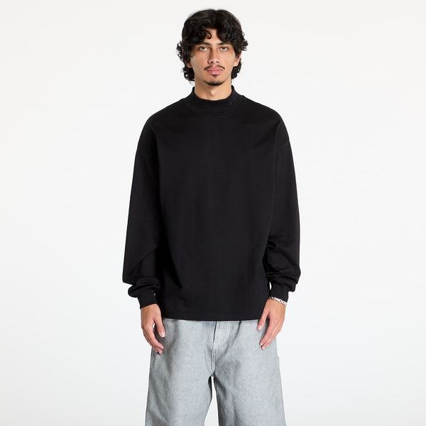 Carhartt WIP Тениска Carhartt WIP L/S Script Mockneck T-Shirt UNISEX Black S