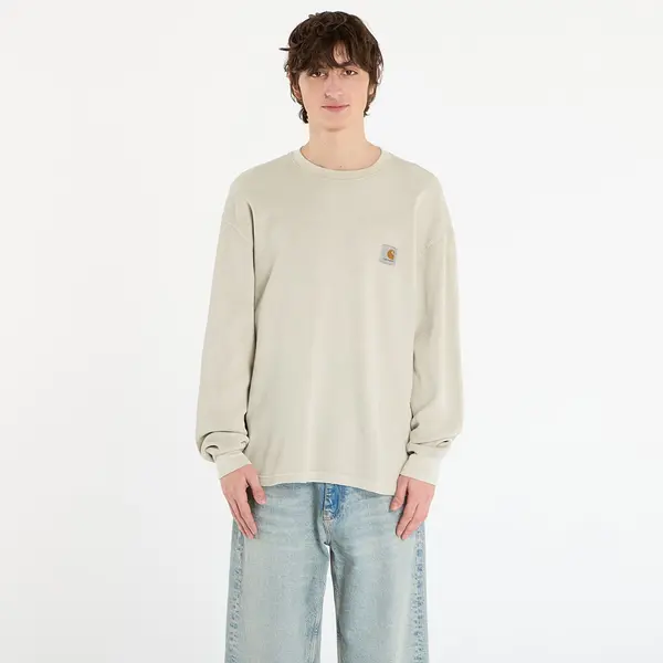 Carhartt WIP Тениска Carhartt WIP L/S Vista Waffle T-Shirt UNISEX Fleur De Sel Garment Dyed XL