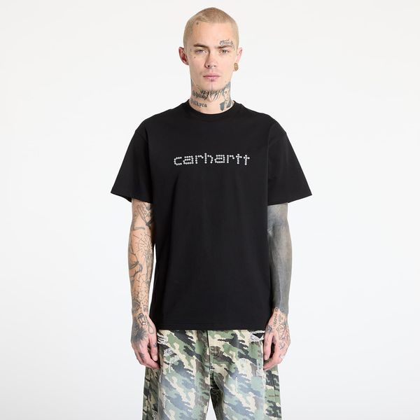 Carhartt WIP Тениска Carhartt WIP Rivet Script T-Shirt UNISEX Black L