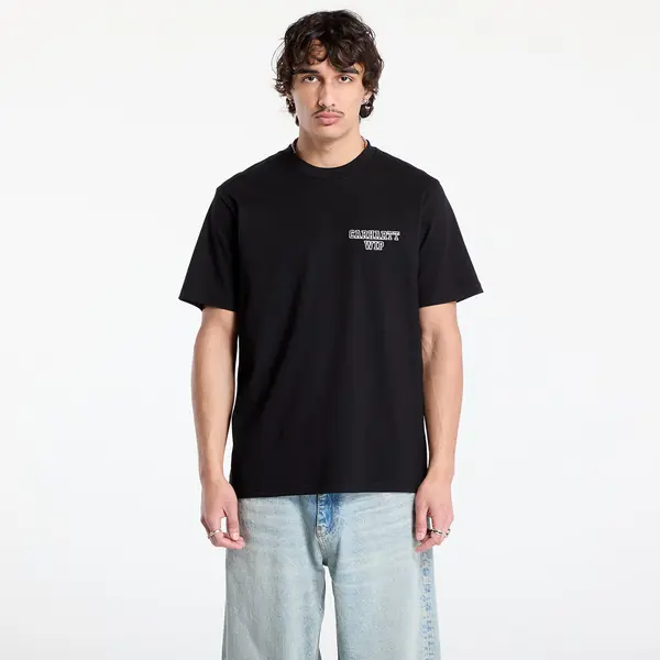 Carhartt WIP Тениска Carhartt WIP Short Sleeve Alumni T-Shirt UNISEX Black M