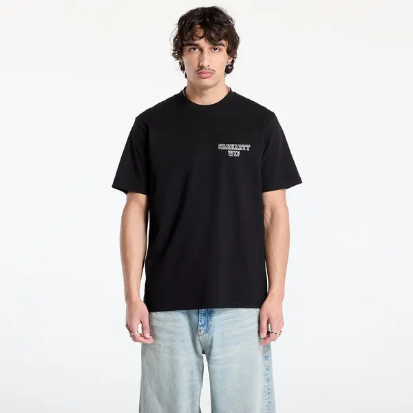 Carhartt WIP Тениска Carhartt WIP Short Sleeve Alumni T-Shirt UNISEX Black S