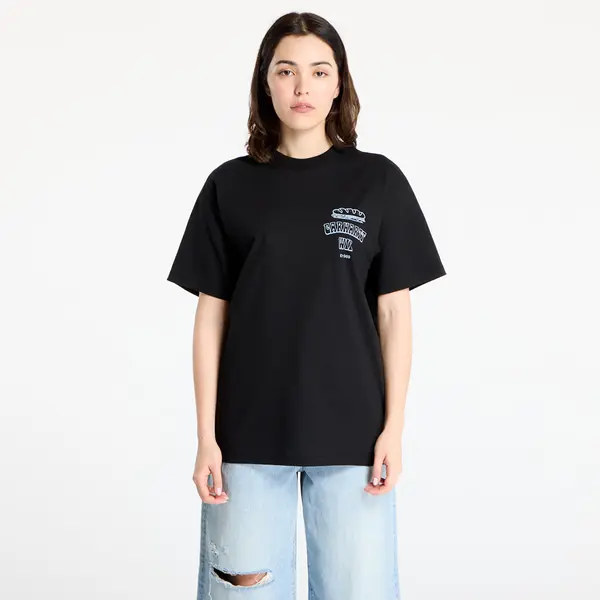 Carhartt WIP Тениска Carhartt WIP Short Sleeve Sandwich T-Shirt UNISEX Black XS