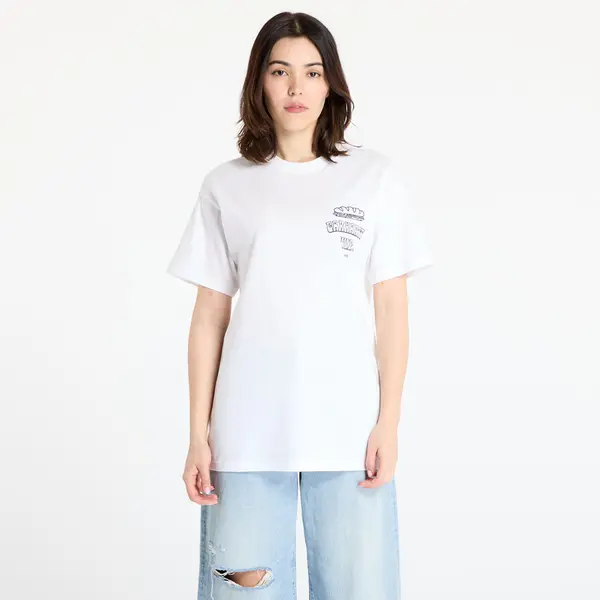 Carhartt WIP Тениска Carhartt WIP Short Sleeve Sandwich T-Shirt UNISEX White S