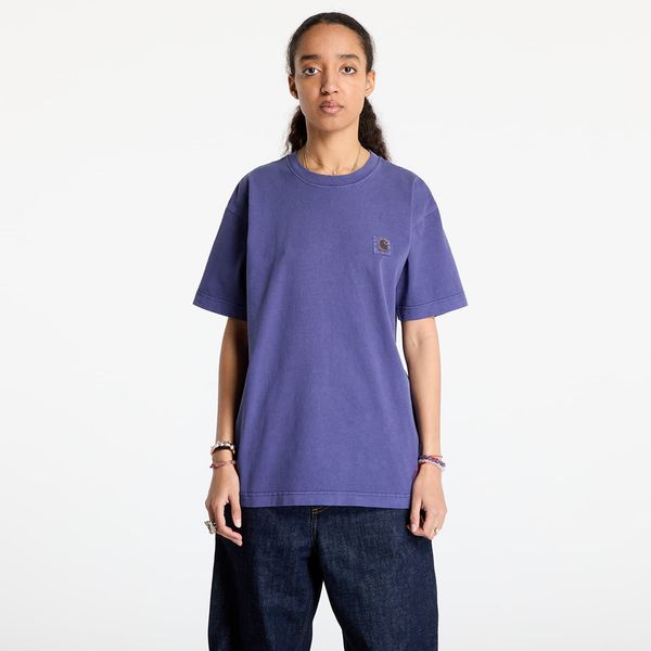 Carhartt WIP Тениска Carhartt WIP Short Sleeve Vista T-Shirt UNISEX Aura Garment Dyed S