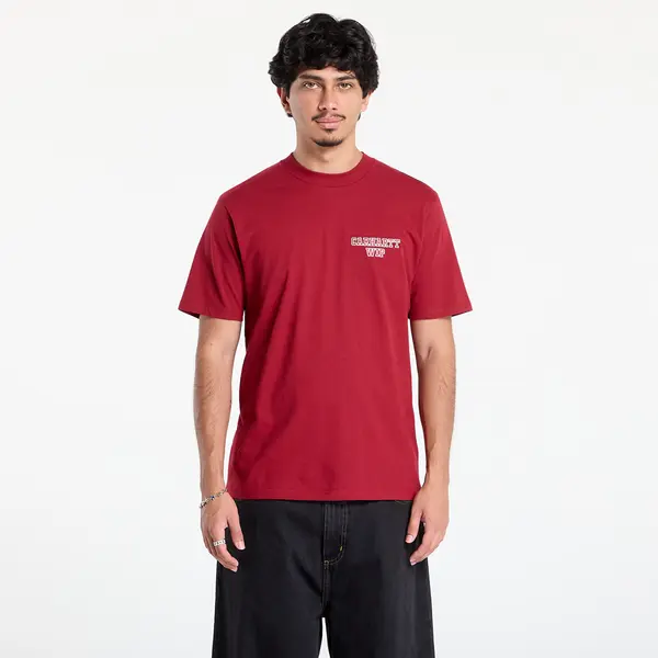 Carhartt WIP Тениска Carhartt WIP S/S Alumni T-Shirt UNISEX Scarlet XS