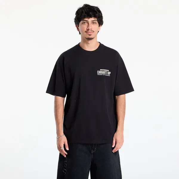 Carhartt WIP Тениска Carhartt WIP S/S Arcan T-Shirt UNISEX Black Heavy Stone Wash M