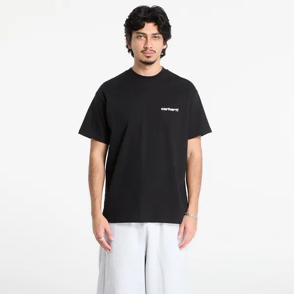Carhartt WIP Тениска Carhartt WIP S/S Archive Lines T-Shirt UNISEX Black XS