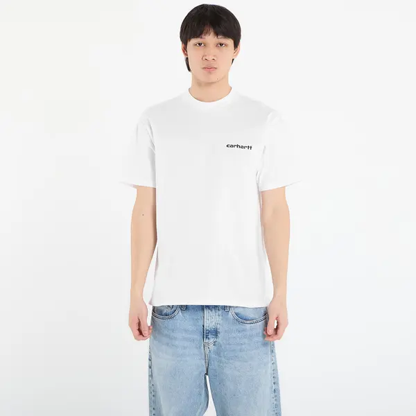 Carhartt WIP Тениска Carhartt WIP S/S Archive Lines T-Shirt UNISEX White L