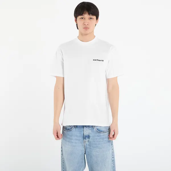 Carhartt WIP Тениска Carhartt WIP S/S Archive Lines T-Shirt UNISEX White XS