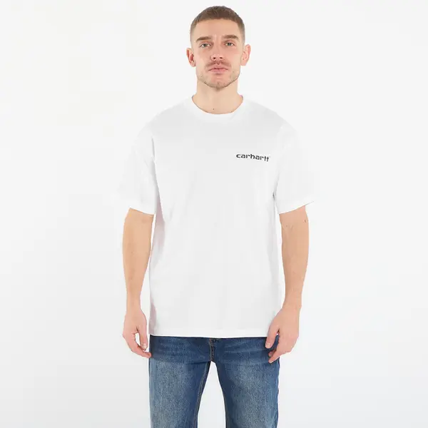 Carhartt WIP Тениска Carhartt WIP S/S Archive Script T-Shirt UNISEX White S