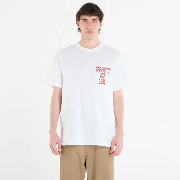 Carhartt WIP Тениска Carhartt WIP S/S Blocks T-Shirt UNISEX White XXL