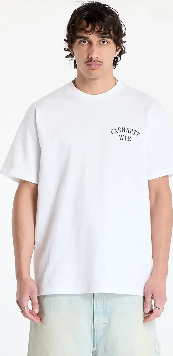 Carhartt WIP Тениска Carhartt WIP S/S Cabinetry T-Shirt UNISEX White/ Black S
