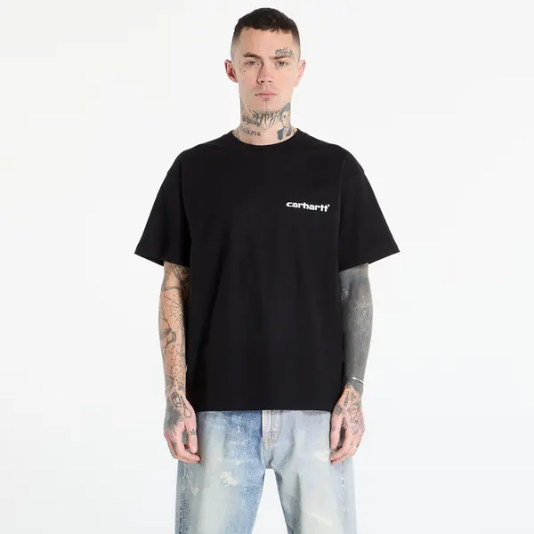 Carhartt WIP Тениска Carhartt WIP S/S Caps T-Shirt UNISEX Black L