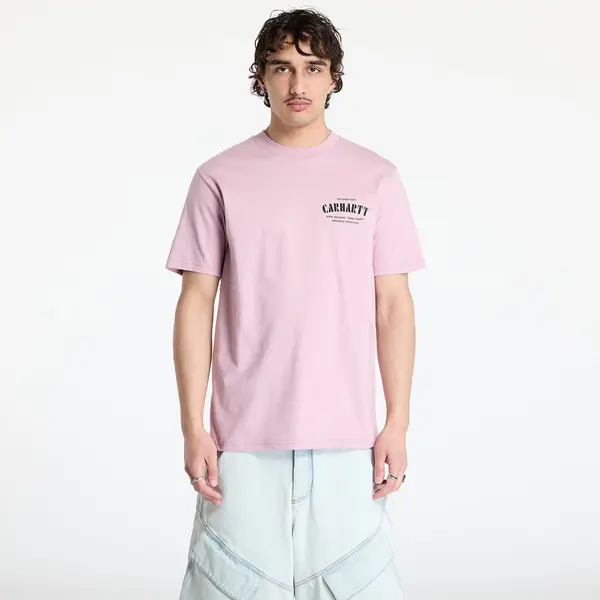 Carhartt WIP Тениска Carhartt WIP S/S Catalogue C Logo T-Shirt UNISEX Hortensia S