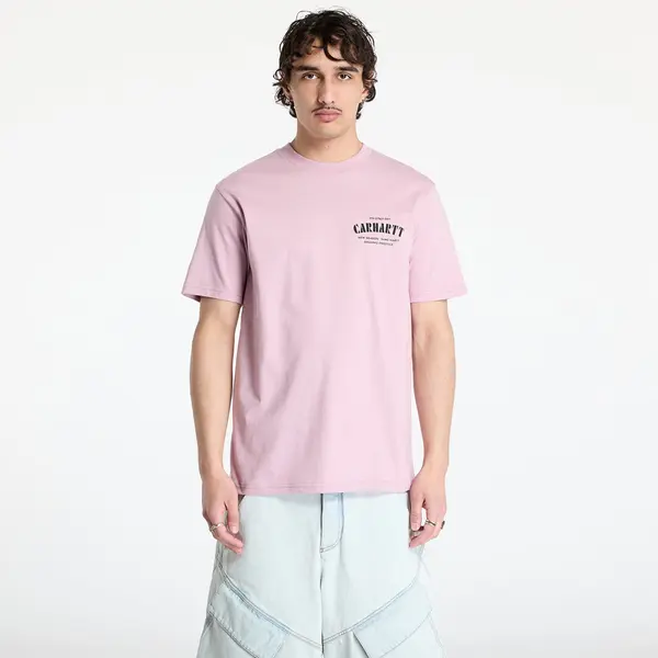 Carhartt WIP Тениска Carhartt WIP S/S Catalogue C Logo T-Shirt UNISEX Hortensia S