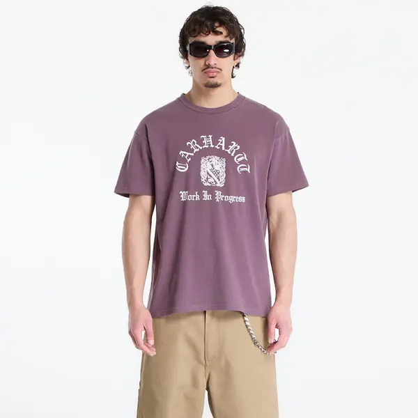 Carhartt WIP Тениска Carhartt WIP S/S Coat Of Arms T-Shirt UNISEX Cozy Purple L