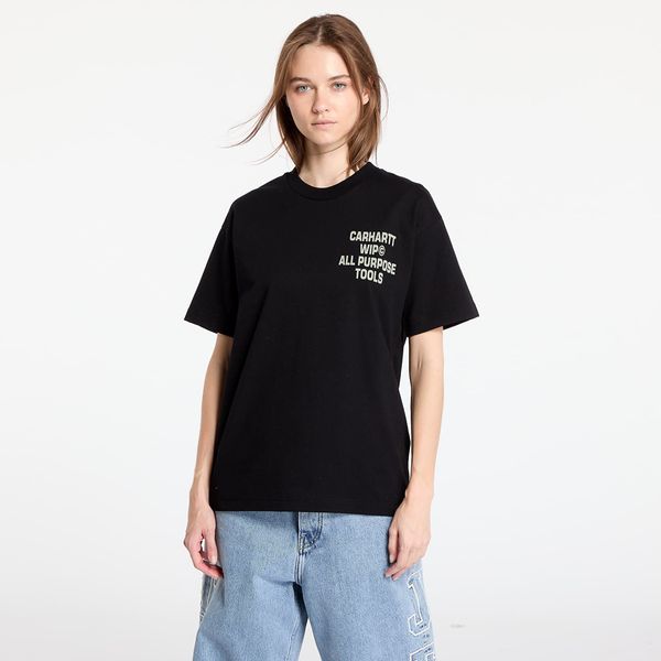 Carhartt WIP Тениска Carhartt WIP S/S Cross Screw T-Shirt UNISEX Black XS