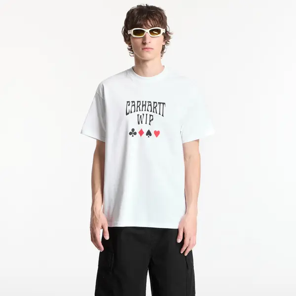 Carhartt WIP Тениска Carhartt WIP S/S Deck T-Shirt UNISEX White XL