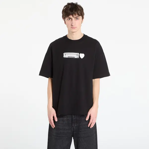 Carhartt WIP Тениска Carhartt WIP S/S Deconstructed Label T-Shirt UNISEX Black XL