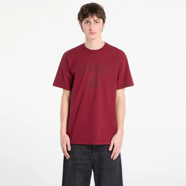 Carhartt WIP Тениска Carhartt WIP S/S Faded Pond Corps T-Shirt UNISEX Marsala S