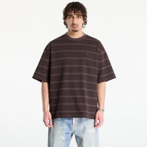 Carhartt WIP Тениска Carhartt WIP S/S Hanson T-Shirt UNISEX Hanson Stripe/ Palisander M