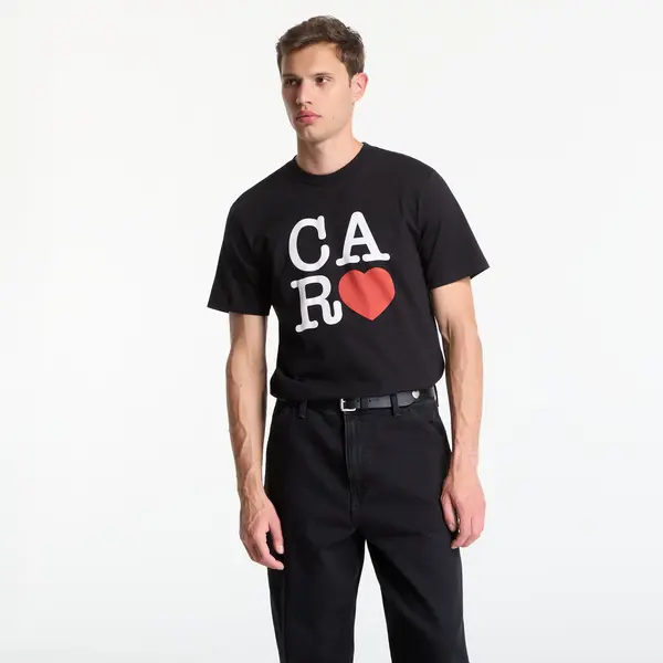 Carhartt WIP Тениска Carhartt WIP S/S I Hartt T-Shirt UNISEX Black XXL