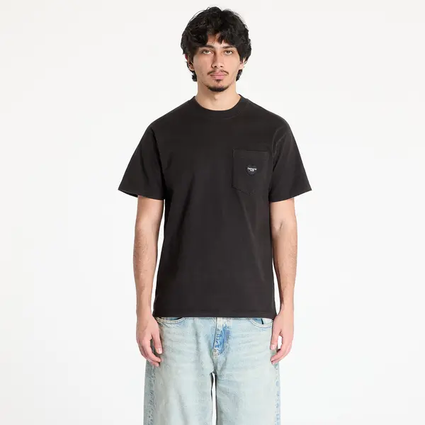 Carhartt WIP Тениска Carhartt WIP S/S Ingo Pocket T-Shirt UNISEX Black Garment Dyed S