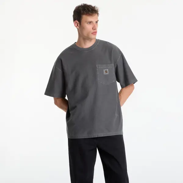Carhartt WIP Тениска Carhartt WIP S/S Loose Pocket T-Shirt UNISEX Black Garment Dyed M
