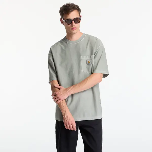 Carhartt WIP Тениска Carhartt WIP S/S Loose Pocket T-Shirt UNISEX Shady Green Garment Dyed XL