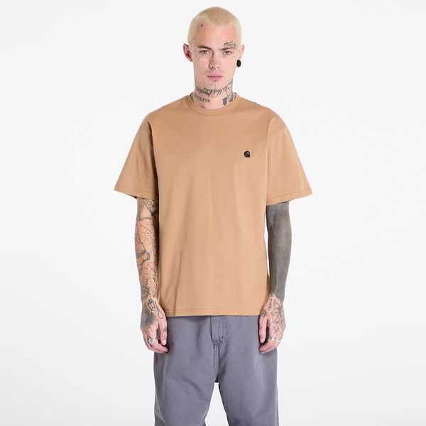 Carhartt WIP Тениска Carhartt WIP S/S Madison T-Shirt UNISEX Peanut/ Black S
