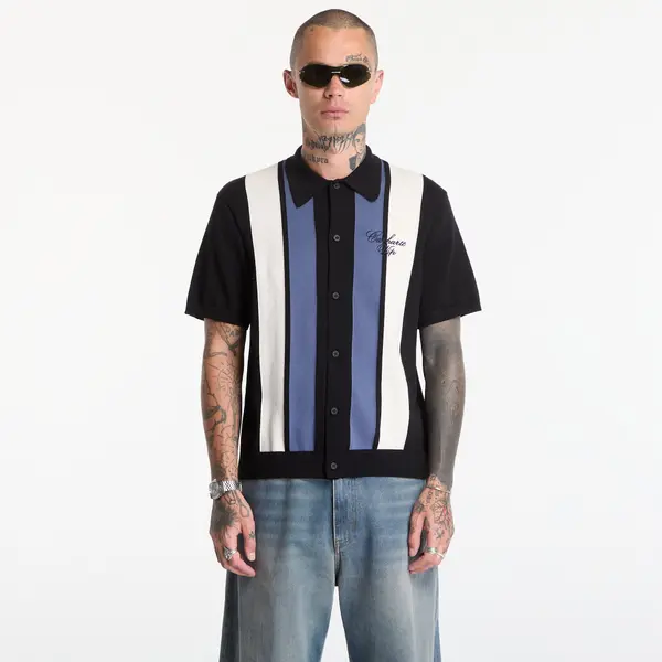 Carhartt WIP Тениска Carhartt WIP S/S Mello Knit Shirt UNISEX Mello Stripe/ Black M