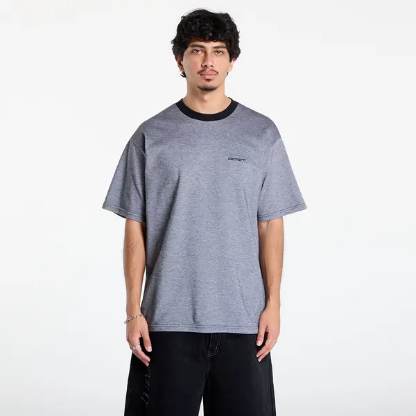 Carhartt WIP Тениска Carhartt WIP S/S Piqué T-Shirt UNISEX Black/ White/ Black XL