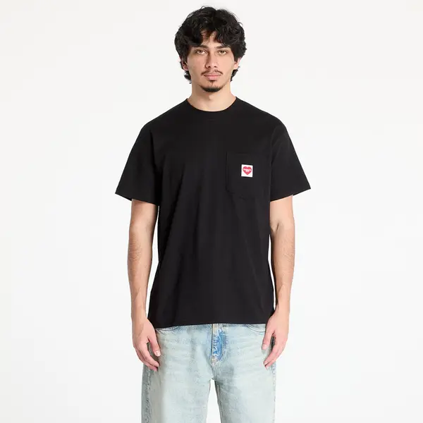 Carhartt WIP Тениска Carhartt WIP S/S Pocket Heart T-Shirt UNISEX Black/ Red S