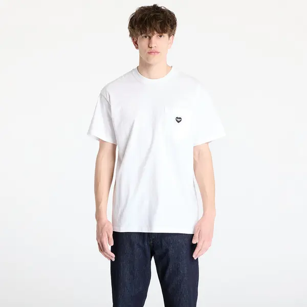 Carhartt WIP Тениска Carhartt WIP S/S Pocket Heart T-Shirt White/ Black XS