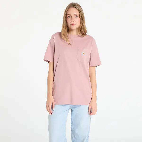 Carhartt WIP Тениска Carhartt WIP S/S Pocket T-Shirt UNISEX Glassy Pink XL
